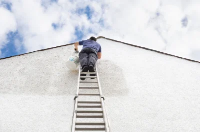 Peinture extérieure à Magnac-Bourg — façades et ravalement